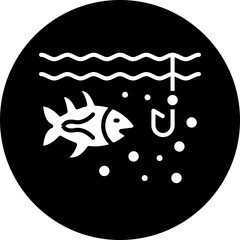 Vector Design Fishing Line Icon Style