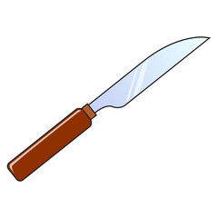 knife vector illustration isolated on white background