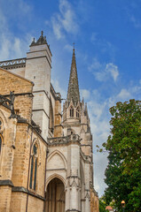 Fototapeta premium Bayonne is a city in the French Basque Country, at the confluence of the Nive and Adour rivers, in southwestern France.