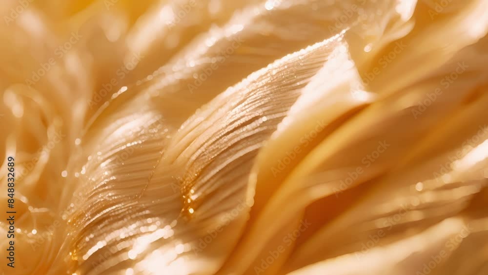 Poster tiny overlapping fibers give a silky petal a luxurious feel as the delicate strands catch the light 