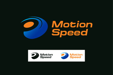 Motor speed logo design editable vector 