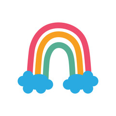 Organic Rainbow Element