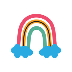 Organic Rainbow Element