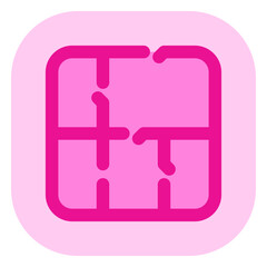 Editable house floorplan vector icon. Property, real estate, construction, mortgage, interiors. Part of a big icon set family. Perfect for web and app interfaces, presentations, infographics, etc
