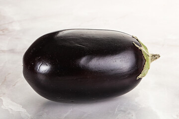 Ripe tasty natural organic eggplant
