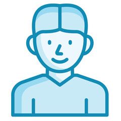 Obraz premium Hairline Icon