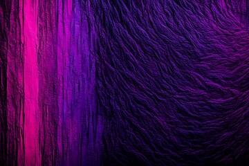 Fototapeta premium Grainy gradient dark background purple pink black color flow noise texture wide banner poster header design 