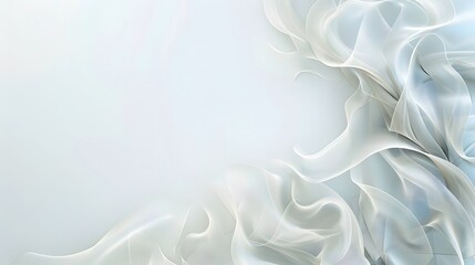 Obraz premium Abstract background. Lightness and smoothness of every line. Textile airy background.