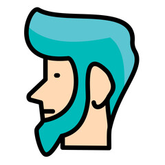 Sideburns Icon