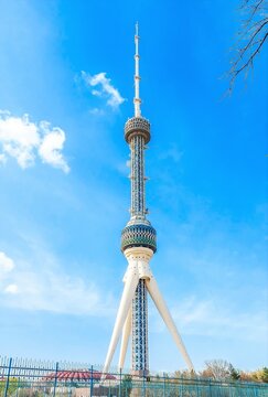 The Tashkent Television Tower is a 375-metre-high (1,230 ft) tower, located in Tashkent, Uzbekistan and is the twelfth tallest tower in the world.