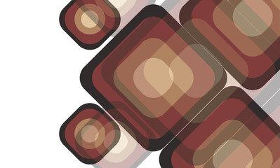 abstract geometric shape background. Cool flat vector design