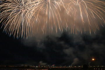 とても有名な日本の花火大会