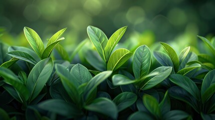 Obraz premium Abstract Green Textures With A Natural Look, Abstract Background HD For Designer