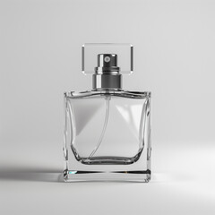 bottle of perfume isolated