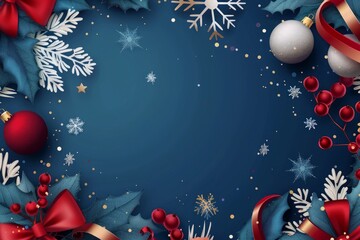 Fototapeta premium Merry Christmas background