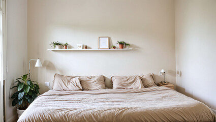 Apartment, Biophilic design connection with nature. natural light