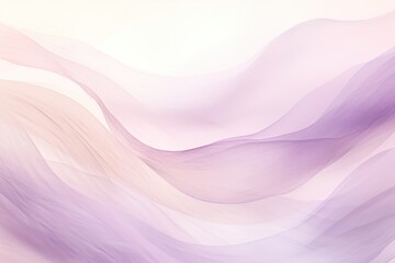 Fototapeta premium Delicate lilac light fabric fluttering in the wind
