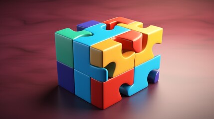 Obraz premium A message of acceptance and understanding for autism, promoting inclusivity and appreciation for neurodiversity.