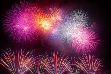 Fototapeta premium 神明の花火