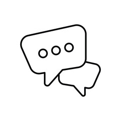 Chat vector icon