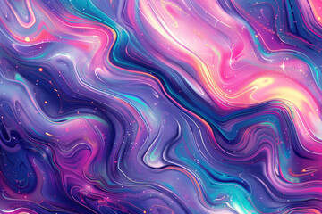 Fototapeta premium Abstract 3D Background with Geometric Shapes and Dynamic Colors