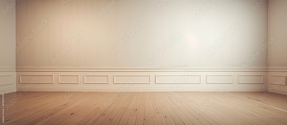 Poster empty room with ample copy space image