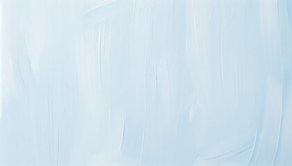 Light blue painted wallpaper with smooth texture