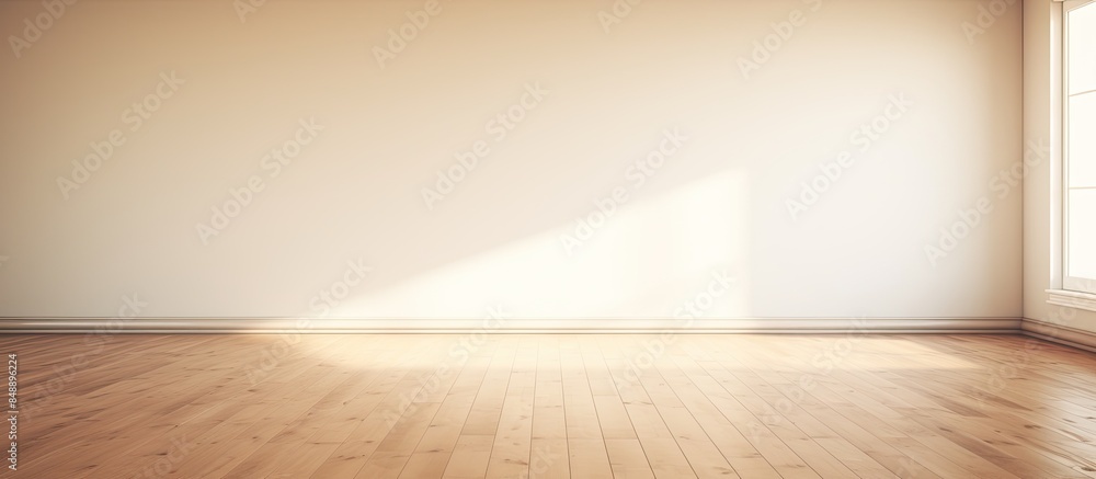 Poster empty room with ample copy space image