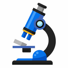 microscope vector illustration