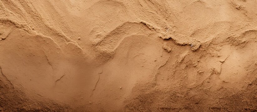 Brown sand texture background with copy space image