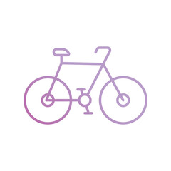 bicycle icon with white background vector stock illustration