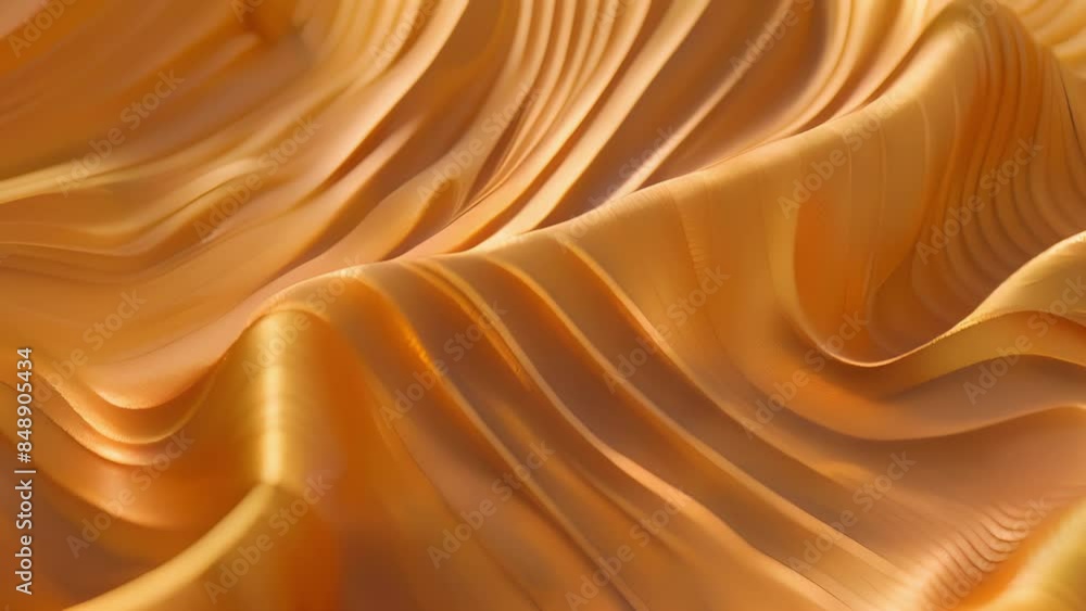 Poster honeycolored ripples create a warm and inviting texture on this silk fabric making it the perfect ad