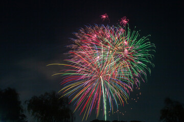 花火のある風景