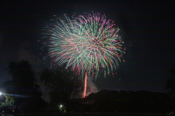 花火のある風景