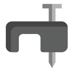 Cable Staple Icon