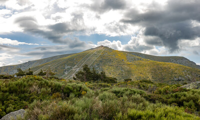 estacionalidad de sky de Navacerrada