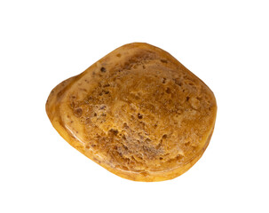 amber on the  white, isolated