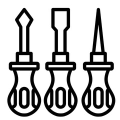 Screwdriver Set Icon