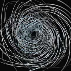 swirling, circular, coil, circle, coiling pattern.