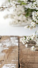 Naklejka premium Spring Awakening on a Lush Green Table