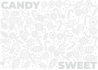 Candy pattern design
