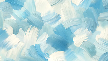 A refreshing light blue painted wallpaper with fine brush strokes