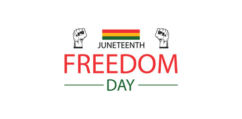 Obraz premium Juneteenth Honoring African American Heritage and Freedom