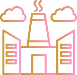 Factory Vector Icon