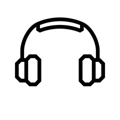 Fototapeta premium headset icon
