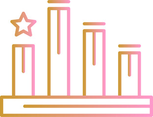Rank Vector Icon