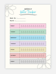 Planner template 