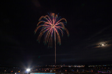 日本の夏花火