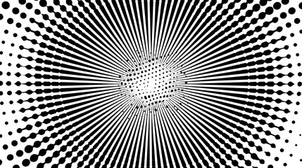 white pop art background with black grunge halftone texture