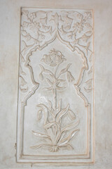 Close view of the designer wall at the Tomb of the lady (Bibi ka Maqwara)